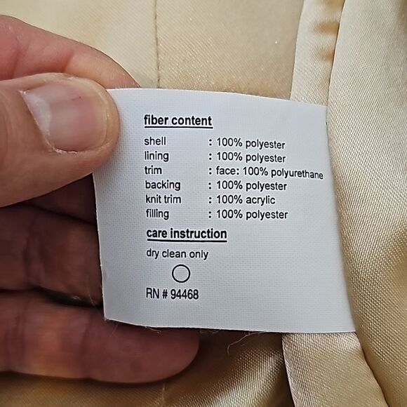 - Esprit vintage faux Shearling jacket size S - Picture 7 of 9